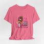 Fueled by Hope Breast Cancer Awareness Shirt | Pink Ribbon Tee - Blond Woman