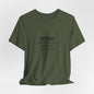 MOM - Unisex Jersey Short Sleeve Tee - Black Lettering