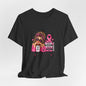 Fueled by Hope Breast Cancer Awareness Shirt | Pink Ribbon Tee - Blond Woman