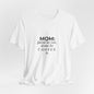 MOM - Unisex Jersey Short Sleeve Tee - Black Lettering