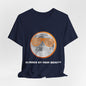 Blinding - Unisex Jersey Short Sleeve Tee - White Lettering