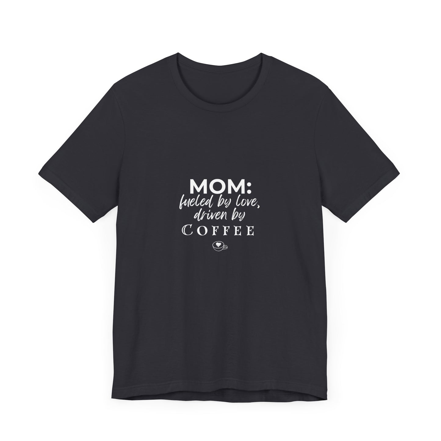 MOM - Unisex Jersey Short Sleeve Tee - White lettering