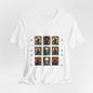 Gothic Art Tee, Unisex Graphic T-Shirt, Vintage Aesthetic Shirt, Halloween Gift, Spooky Fashion