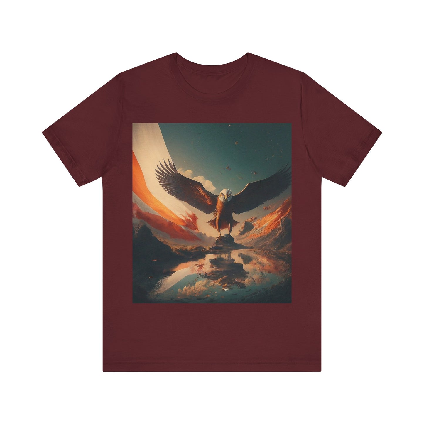 AI Eagle Soar - Unisex Jersey Short Sleeve Tee