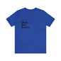 Sleek. Fine. Sexy. Unisex Jersey Short Sleeve Tee - Black Letters