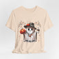 Halloween Ghost Tee, Fun Unisex Short Sleeve Shirt, Boo Boo Party Tee, Festive Autumn Apparel, Trick or Treat Shirt