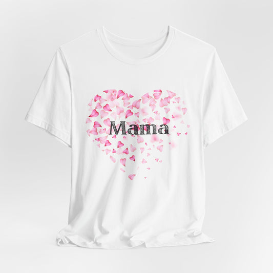 Mothers Day - Momma Heart - Unisex Jersey Short Sleeve Tee