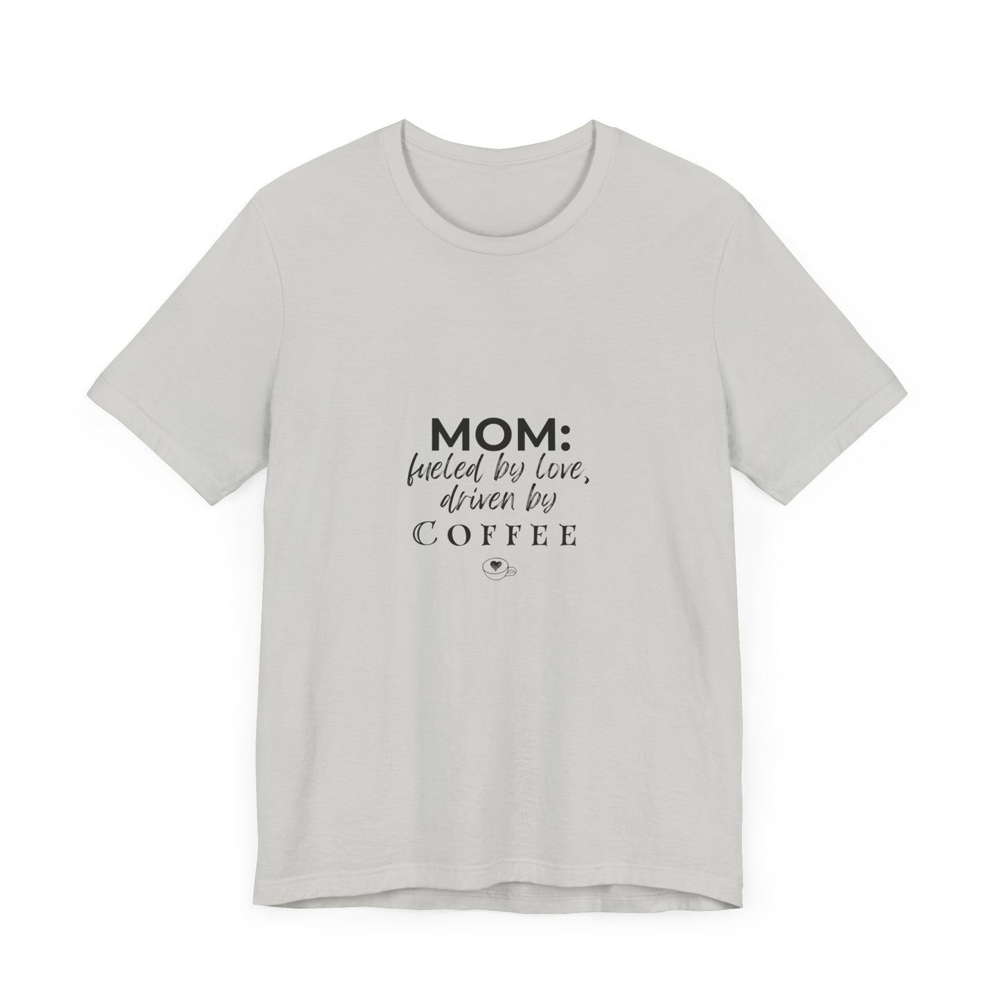 MOM - Unisex Jersey Short Sleeve Tee - Black Lettering