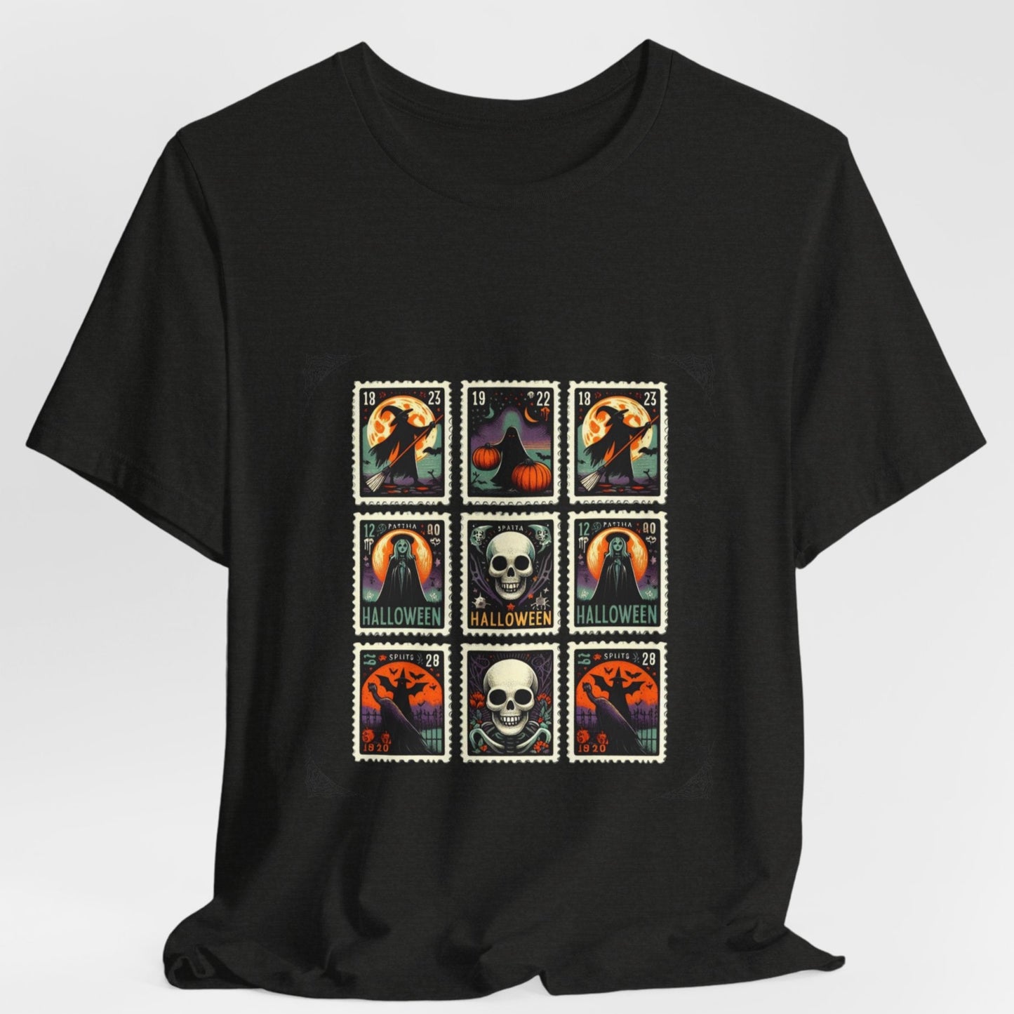 Gothic Art Tee, Unisex Graphic T-Shirt, Vintage Aesthetic Shirt, Halloween Gift, Spooky Fashion