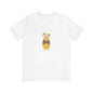 Daisy Tee - Unisex Jersey Short Sleeve Tee - black lettering
