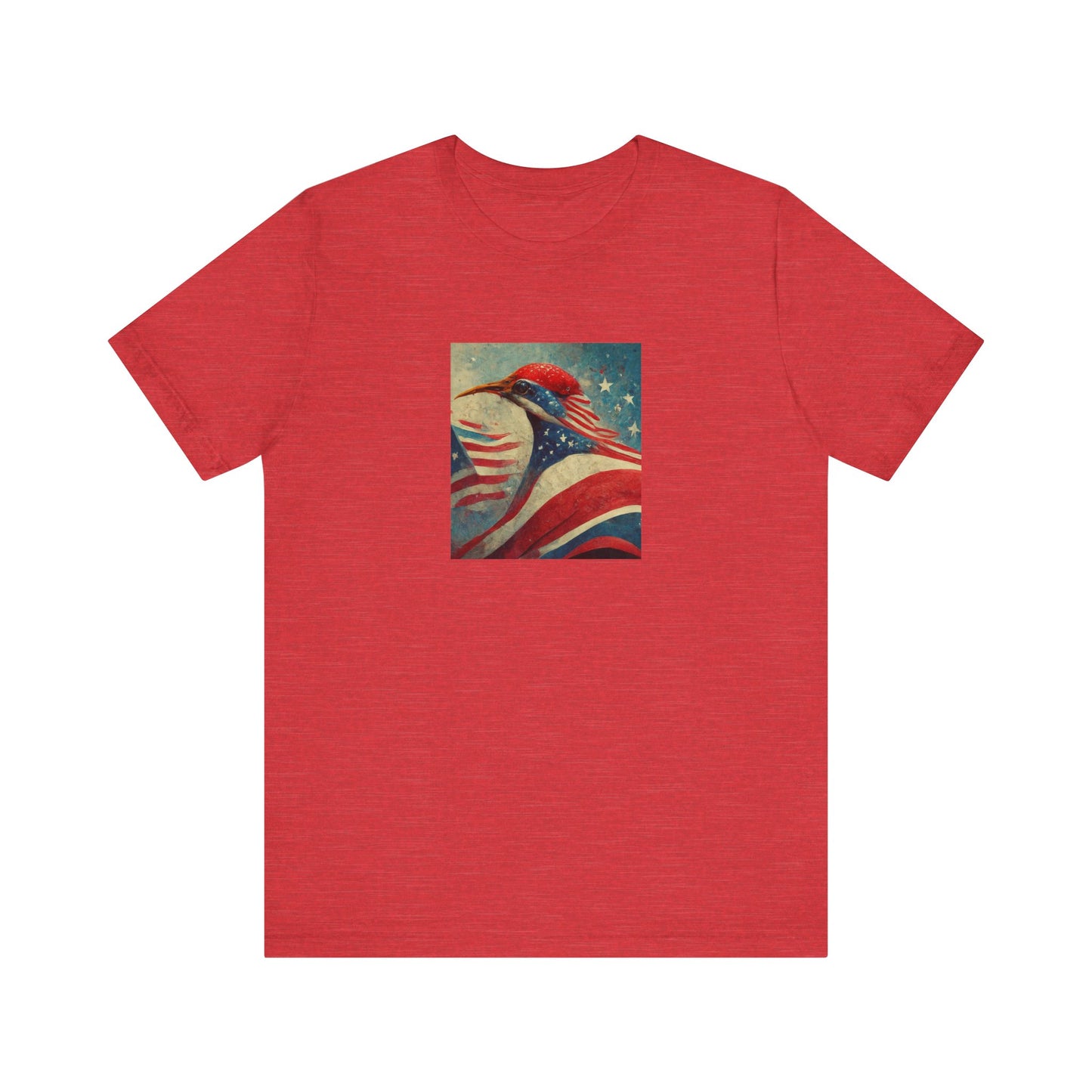 AI American Birdie - Unisex Jersey Short Sleeve Tee