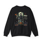Halloween Skeleton Unisex Heavy Blend Crewneck Sweatshirt, Cozy Fall Sweatshirt, Halloween Gift, Unisex Casual Wear, Spooky Style