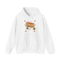 Cozy Season Pumpkin Unisex Heavy Blend™ Hooded Sweatshirt with Pumpkin Design