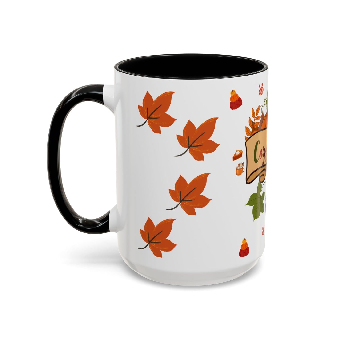 Mug - Cozy Season, Pumpkin, Accent Coffee Mug (11, 15oz)