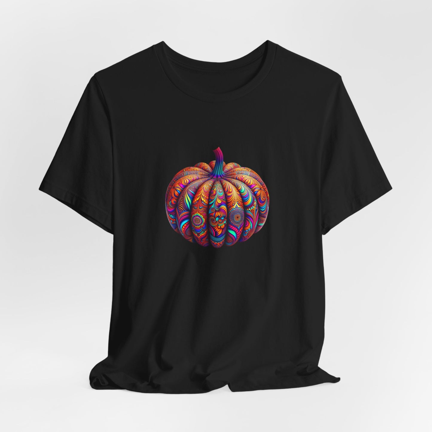 Vibrant Pumpkin Design Tee - Perfect for Fall, Halloween, Thanksgiving, Unisex T-Shirt, Autumn Wear, Seasonal Gift, Casual Outfit