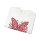Sweatshirt - The Fight Is On Breast Cancer Butterfly