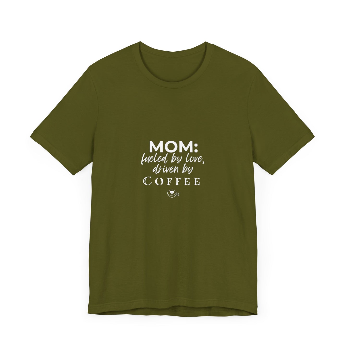 MOM - Unisex Jersey Short Sleeve Tee - White lettering