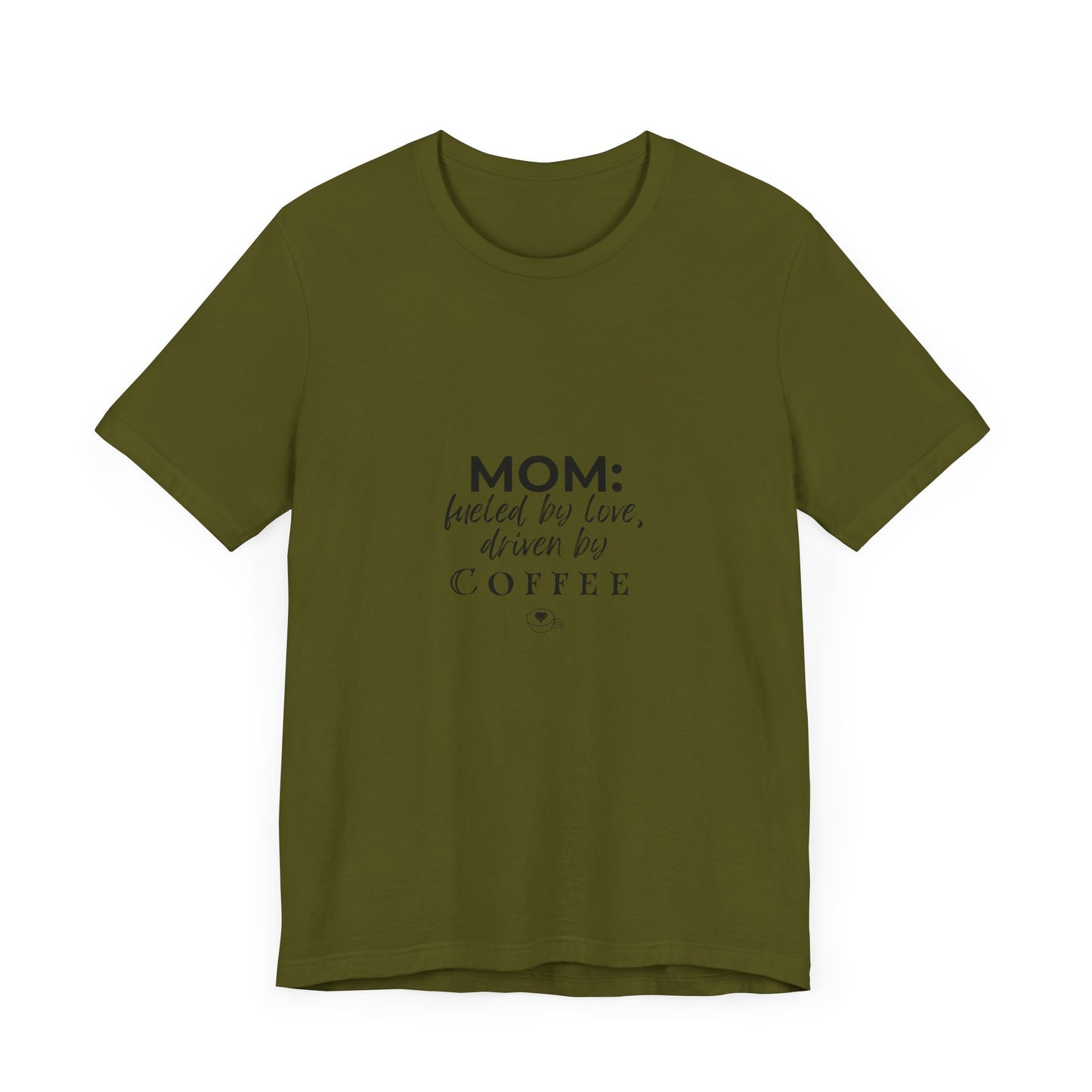 MOM - Unisex Jersey Short Sleeve Tee - Black Lettering