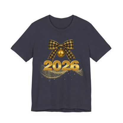 2026 Golden Ornament Tee — New Year Celebration T-Shirt