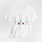 The Crispness of Cool Snow Season  Unisex Jersey Short Sleeve Tee