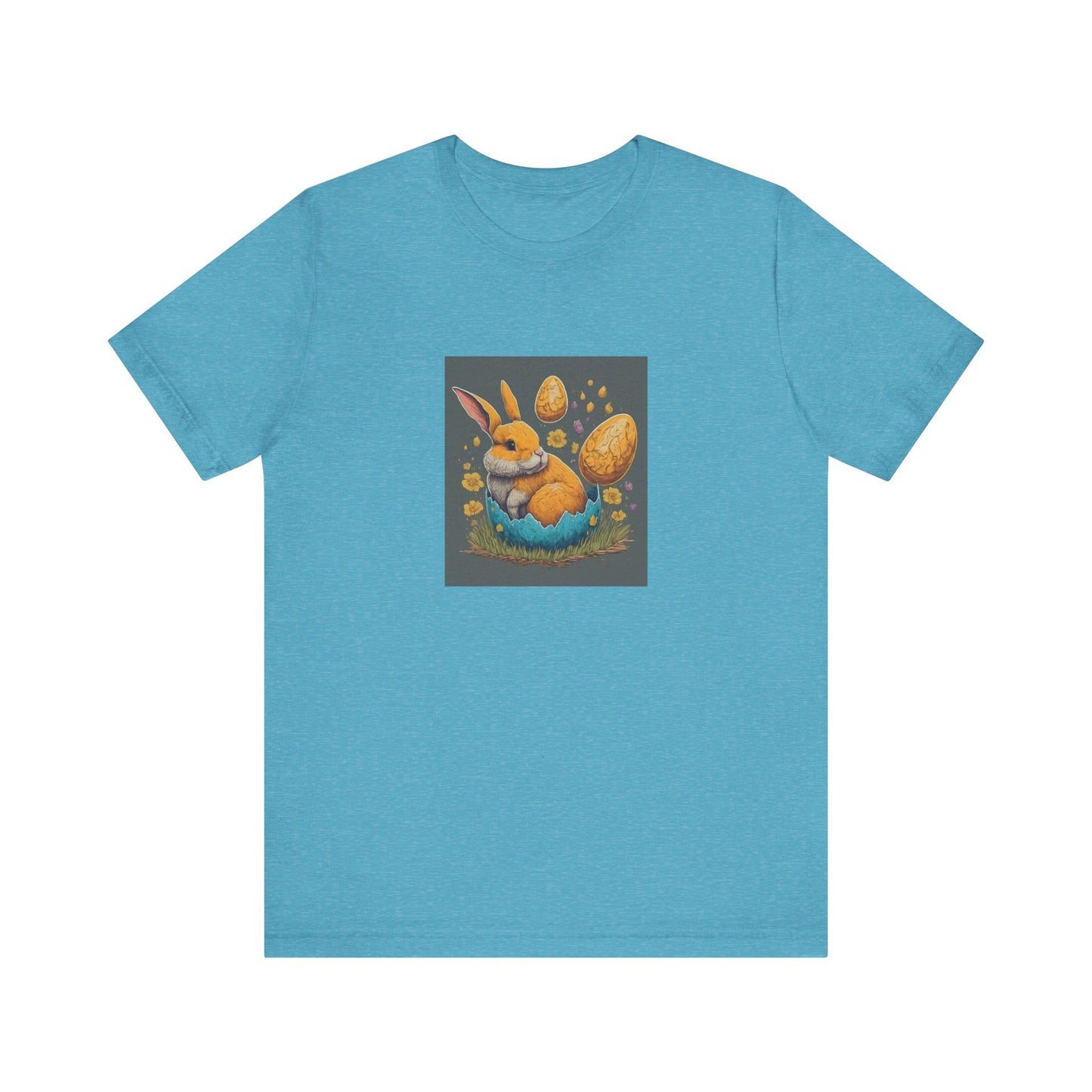 AI Bunny Egg - Unisex Jersey Short Sleeve Tee