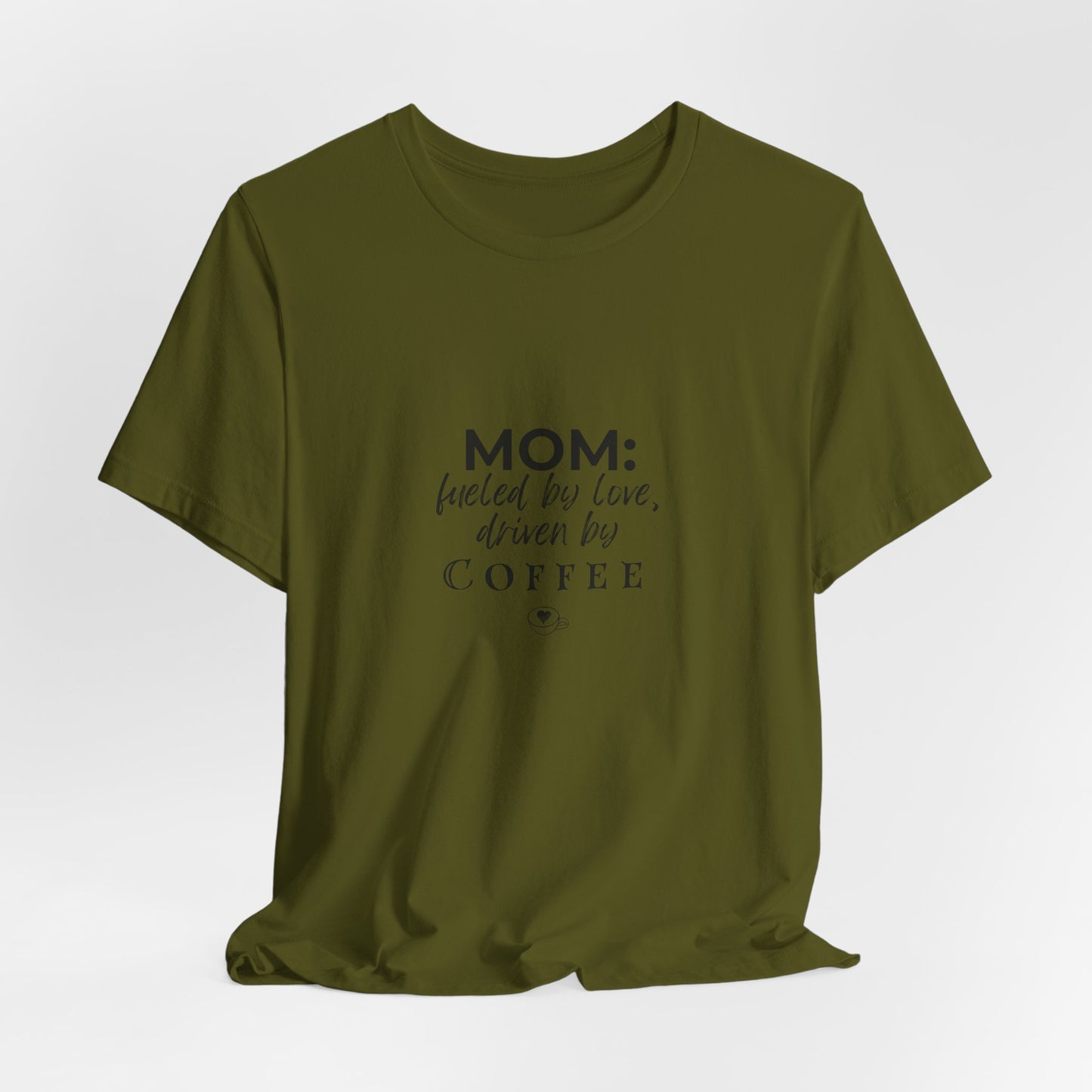 MOM - Unisex Jersey Short Sleeve Tee - Black Lettering