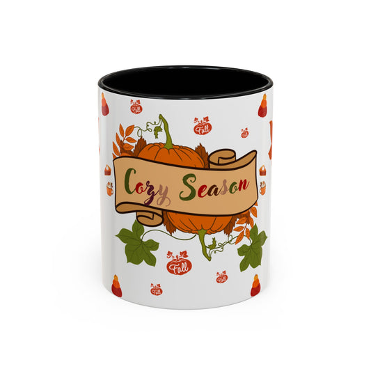 Mug - Cozy Season, Pumpkin, Accent Coffee Mug (11, 15oz)