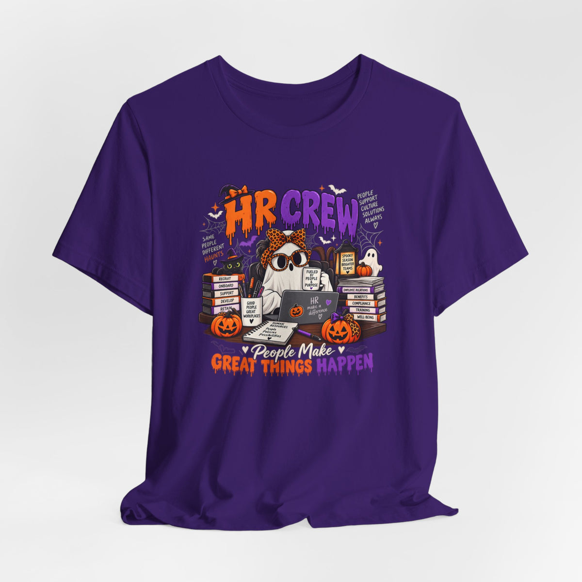 Tee - HR Crew Halloween Shirt – People Make Great Things Happen Human Resources Tee