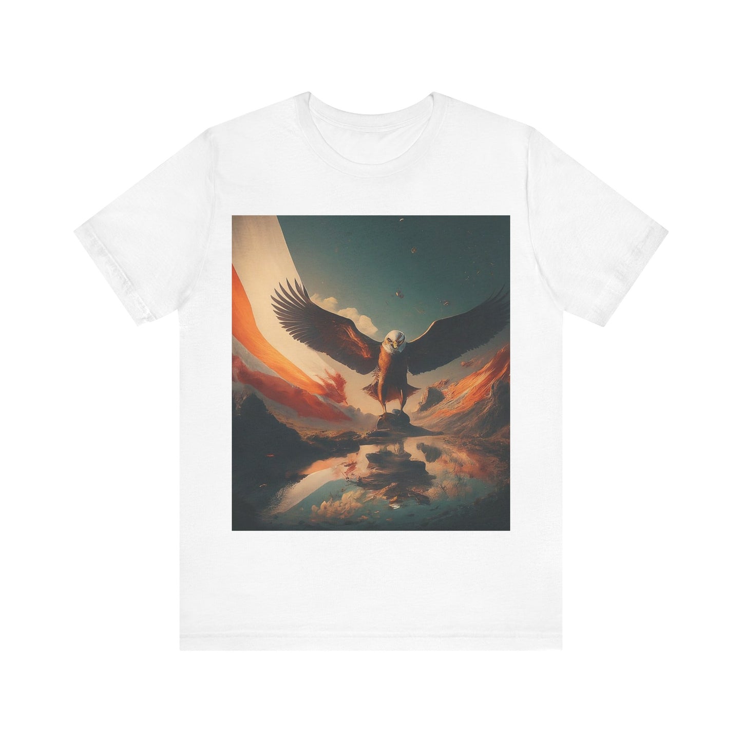 AI Eagle Soar - Unisex Jersey Short Sleeve Tee