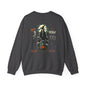 Halloween Skeleton Unisex Heavy Blend Crewneck Sweatshirt, Cozy Fall Sweatshirt, Halloween Gift, Unisex Casual Wear, Spooky Style