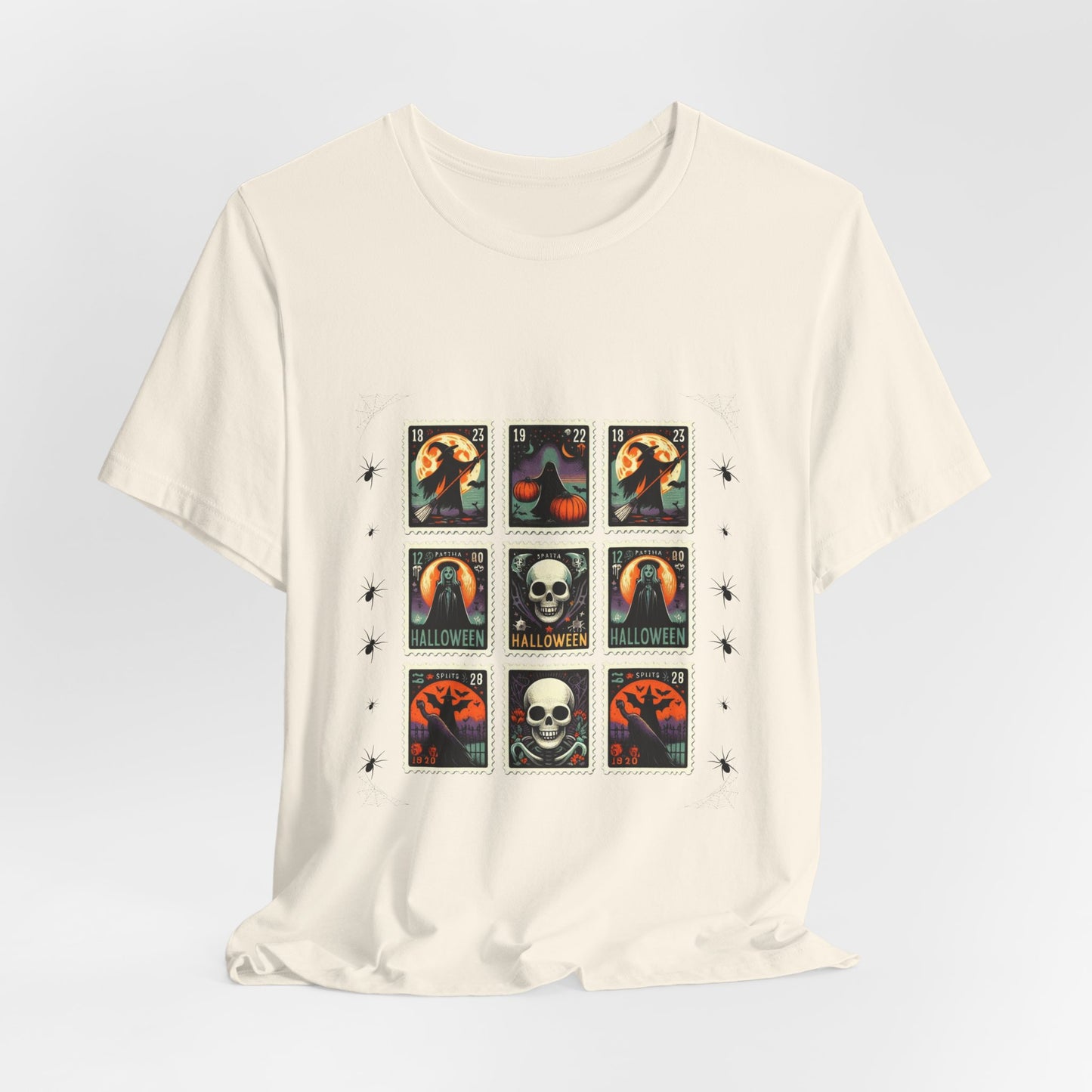 Gothic Art Tee, Unisex Graphic T-Shirt, Vintage Aesthetic Shirt, Halloween Gift, Spooky Fashion