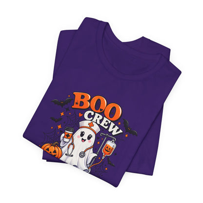 Boo Crew Nursing Spirits T-Shirt — Halloween Nurse Tee