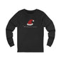 Santa Hat Long Sleeve Tee — 'Santa, good mama' Holiday Shirt