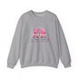 Breast Cancer Awareness Gnomes Crewneck Sweatshirt – 'We Fight Together' Pink Ribbon Design
