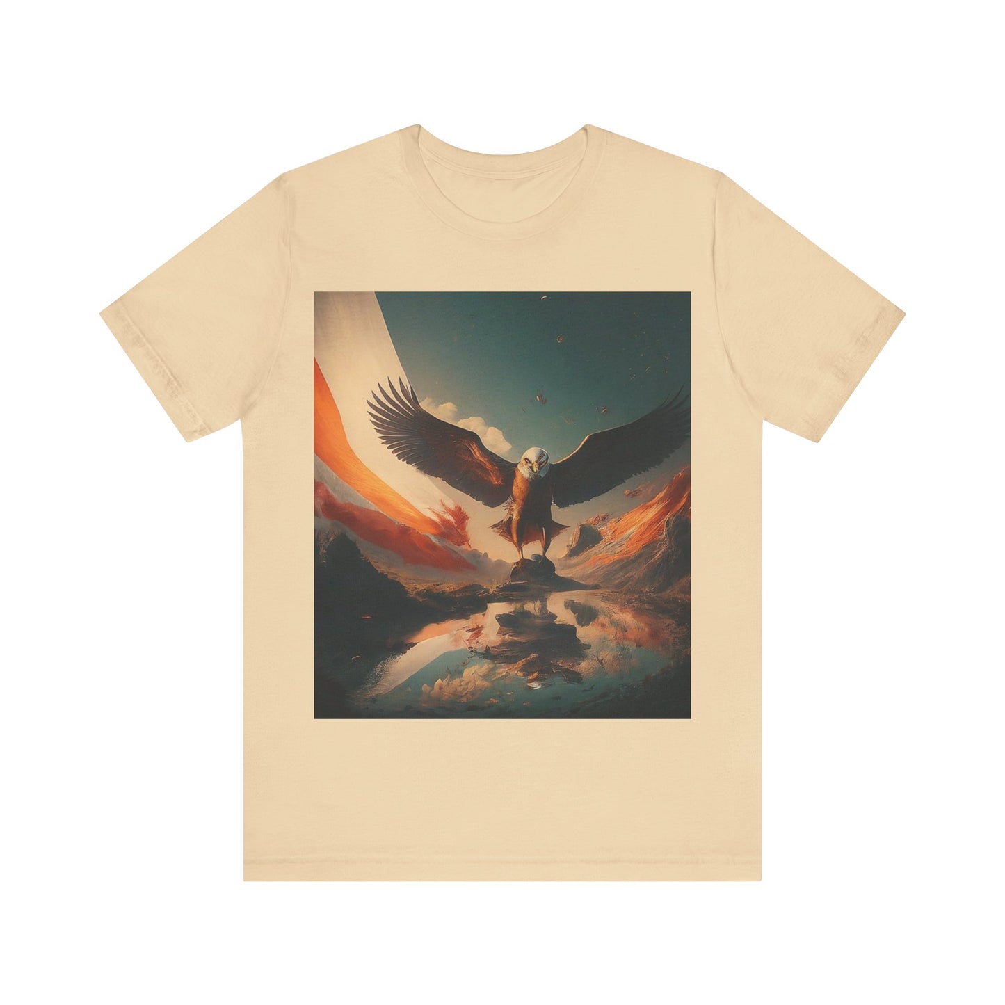 AI Eagle Soar - Unisex Jersey Short Sleeve Tee