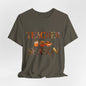 Teacher Season Short Sleeve Tee | Unisex T-Shirt for Educators | Fun Teaching Apparel | Back to School, Teacher Appreciation, Gift