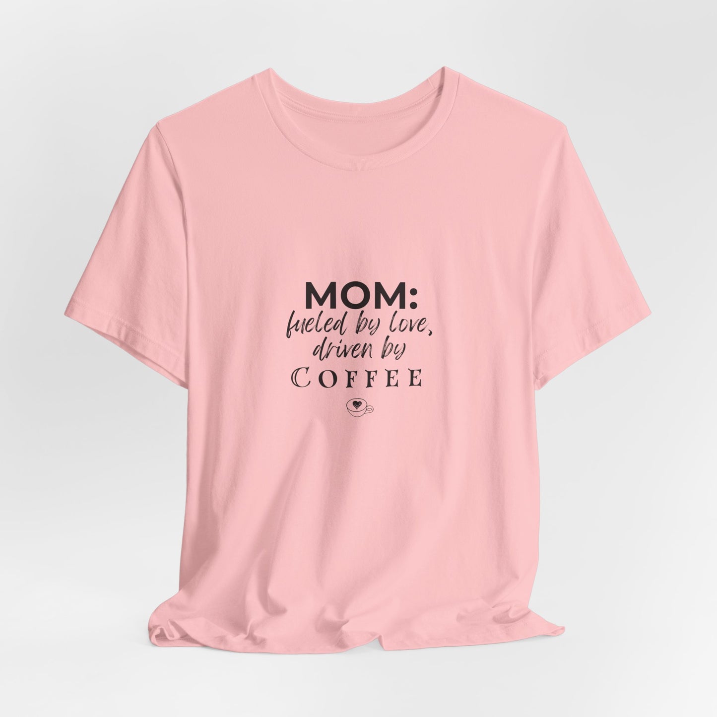 MOM - Unisex Jersey Short Sleeve Tee - Black Lettering