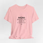 MOM - Unisex Jersey Short Sleeve Tee - Black Lettering