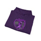 Lupus Awareness Hoodie — Purple Ribbon Heart "Affects My Life"