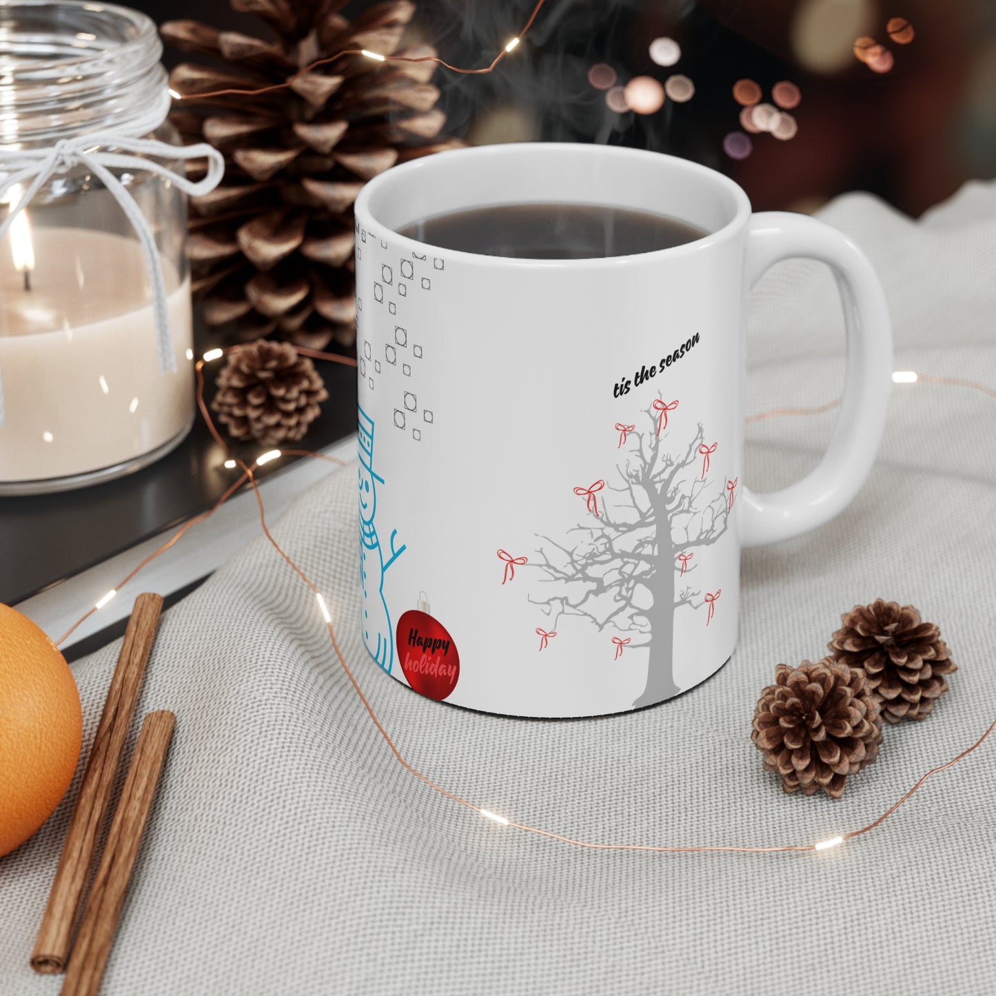 Mug - Crispness of Cool Snow Season  11oz