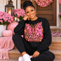 Sweatshirt - The Fight Is On Breast Cancer Butterfly