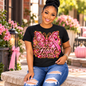 Tee - Breast Cancer Awareness - 'The Fight Is On' Pink Ribbon Butterfly Shirt