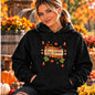 Hoodie - Cozy Season Pumpkin Hoodie | Cute Fall Graphic Pullover Hoodie