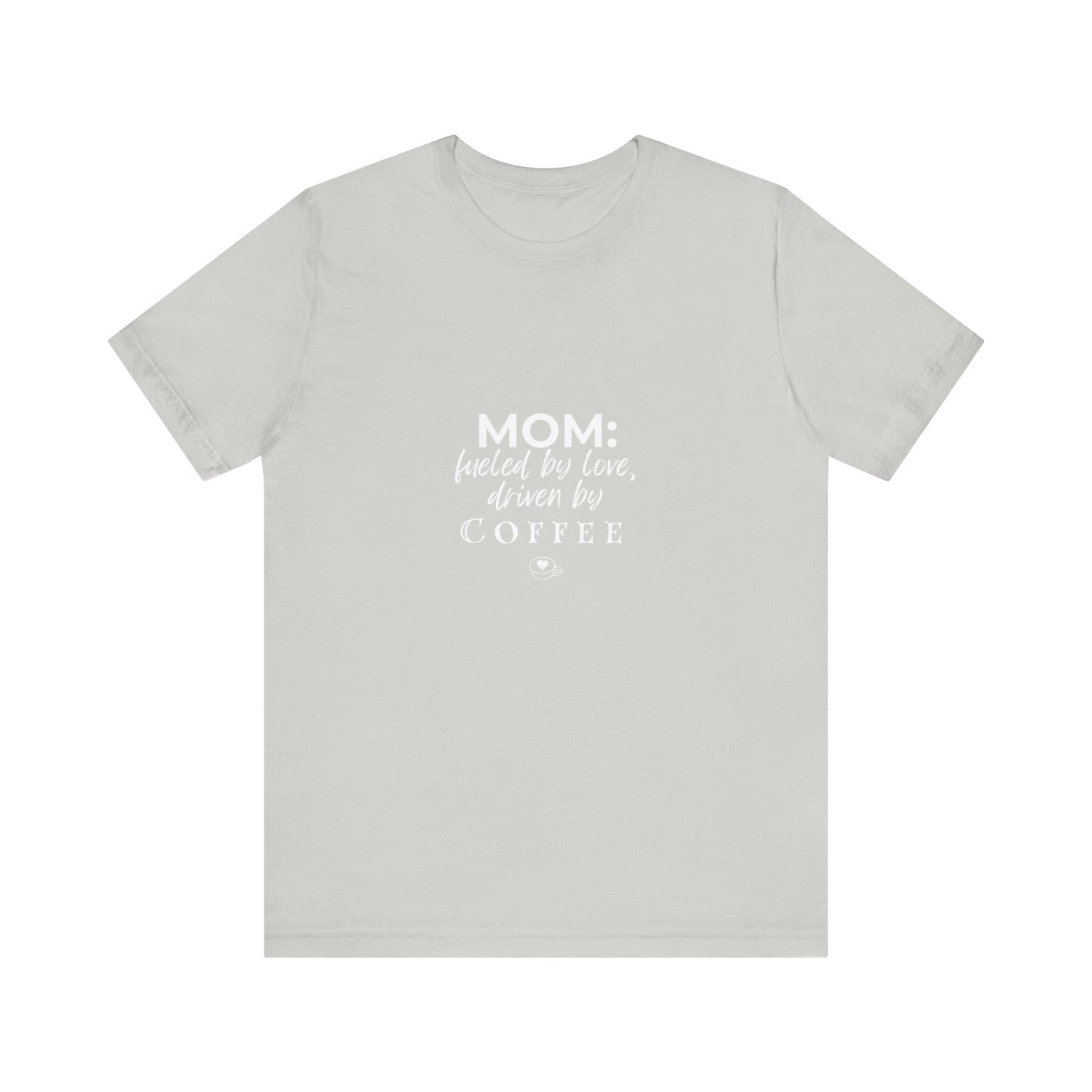 MOM - Unisex Jersey Short Sleeve Tee - White lettering