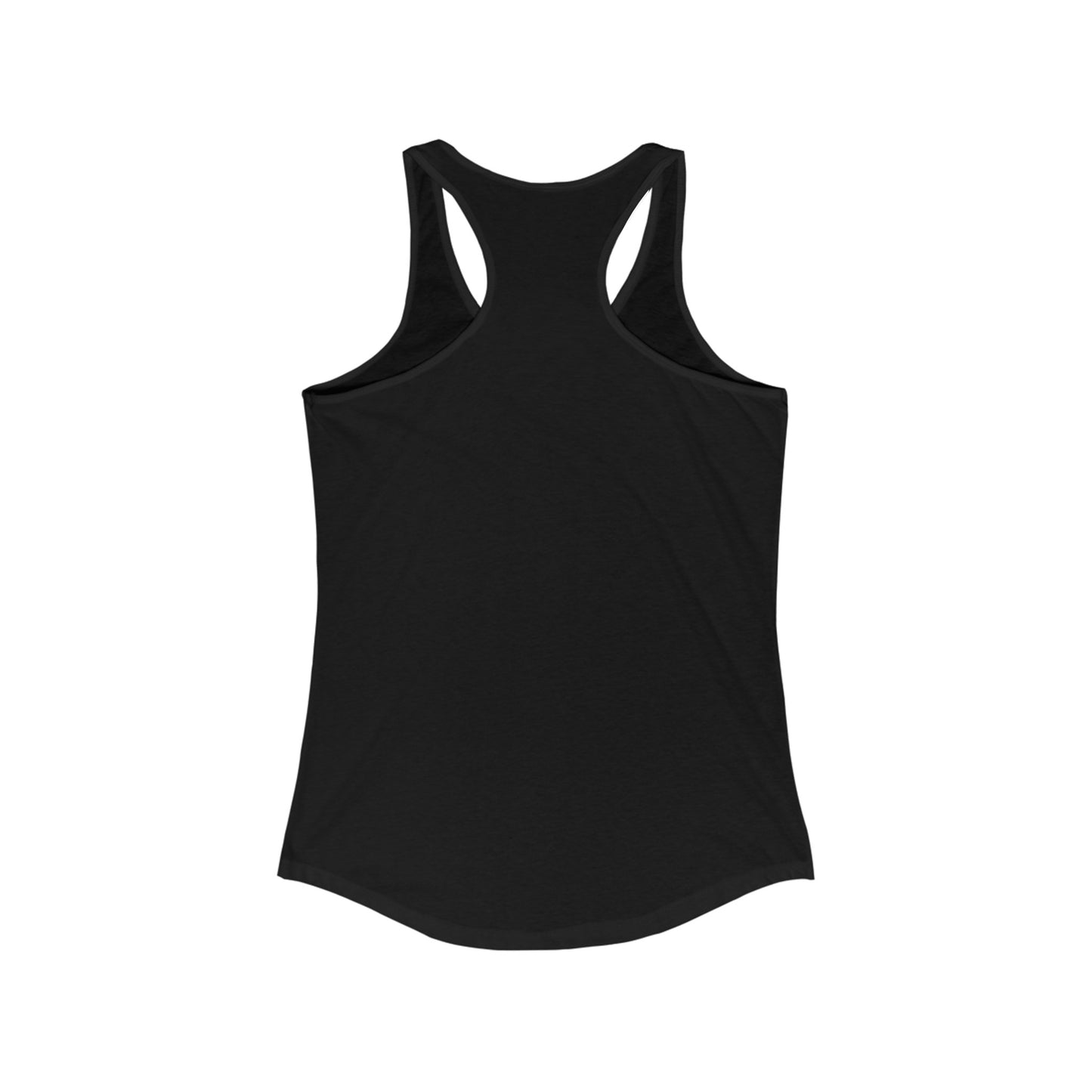 Blinded -  Women's Ideal Racerback Tank - White Lettering