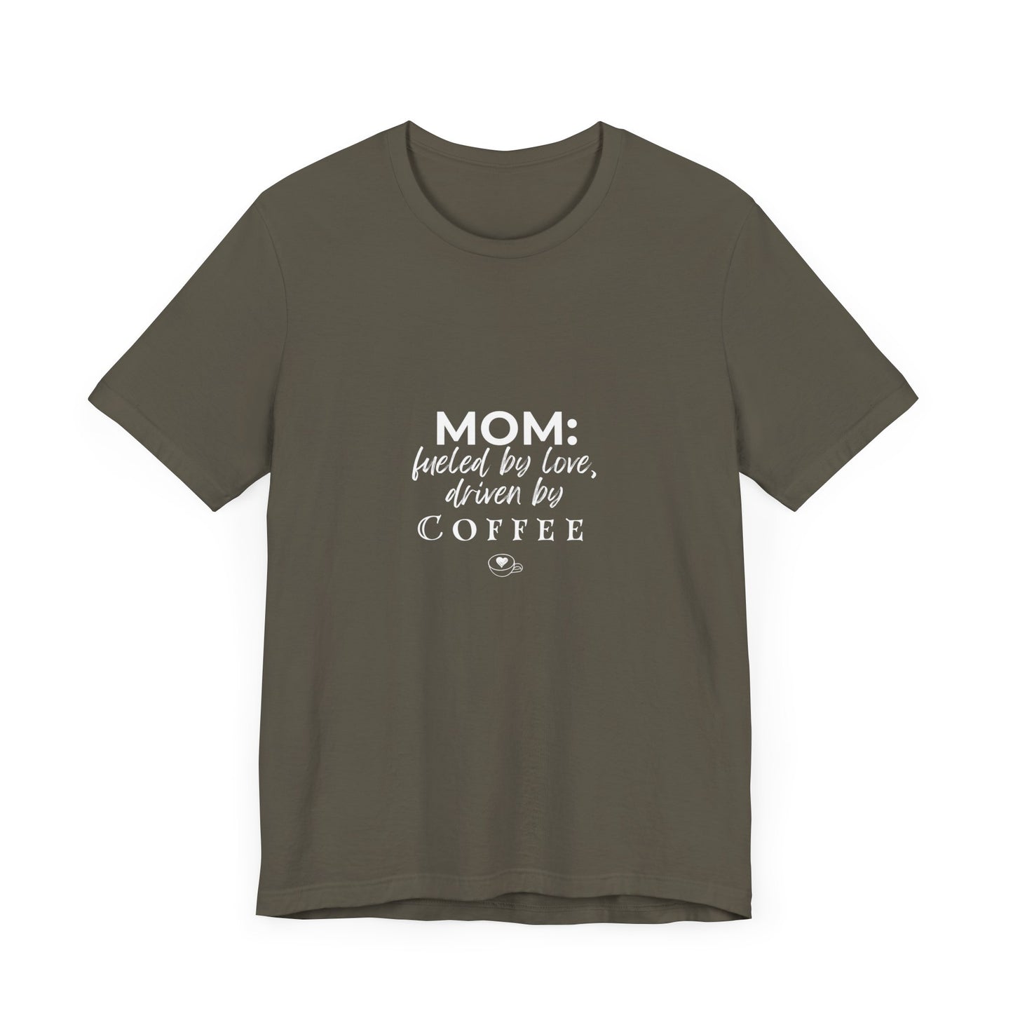 MOM - Unisex Jersey Short Sleeve Tee - White lettering