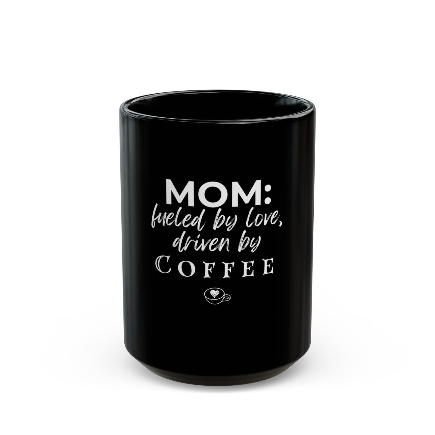 Mug - MOM - Black (11oz, 15oz)