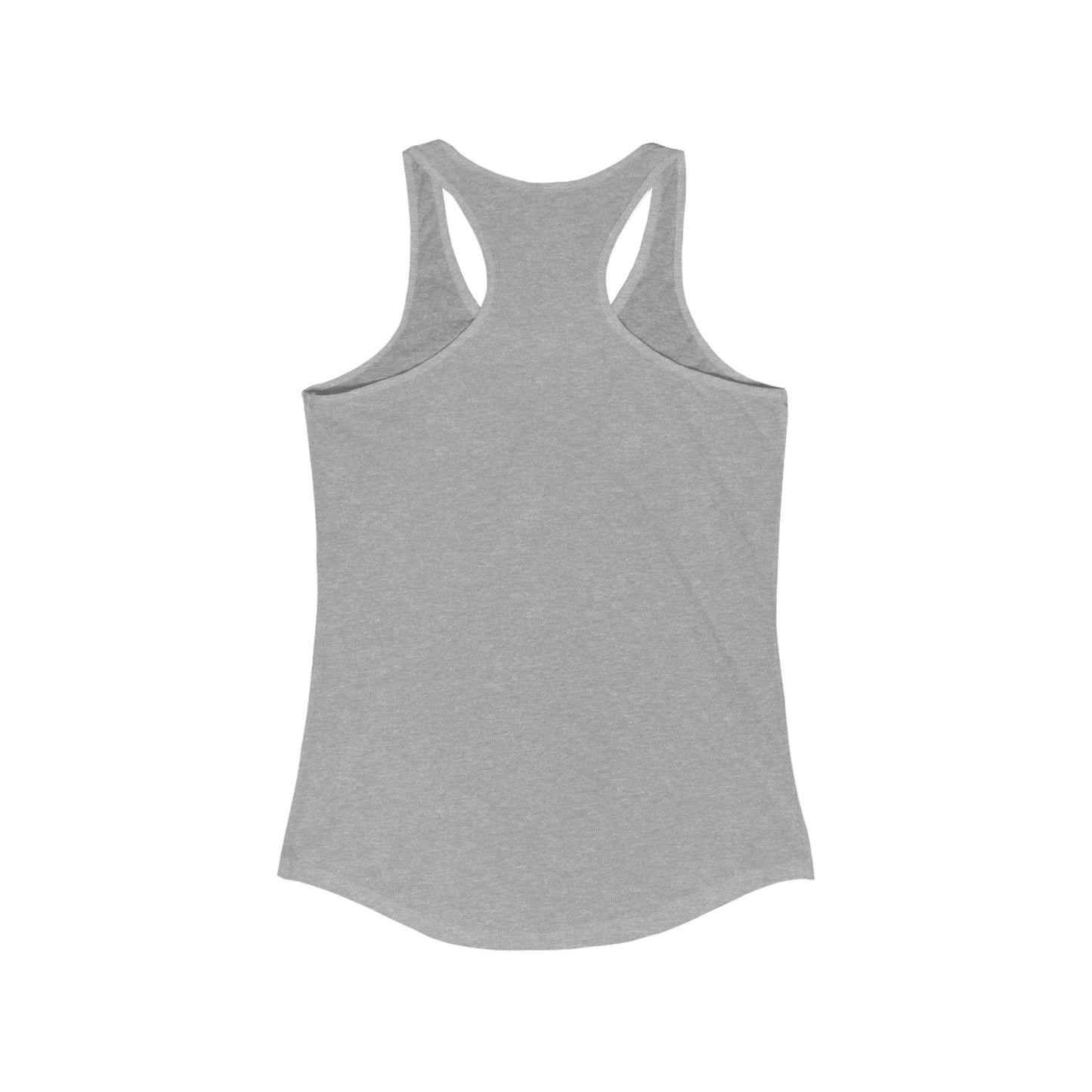 Blinded -  Women's Ideal Racerback Tank - White Lettering