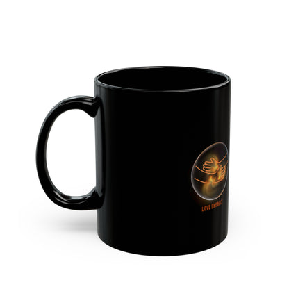 Mug - Love Embrace - Black - 11oz & 15oz