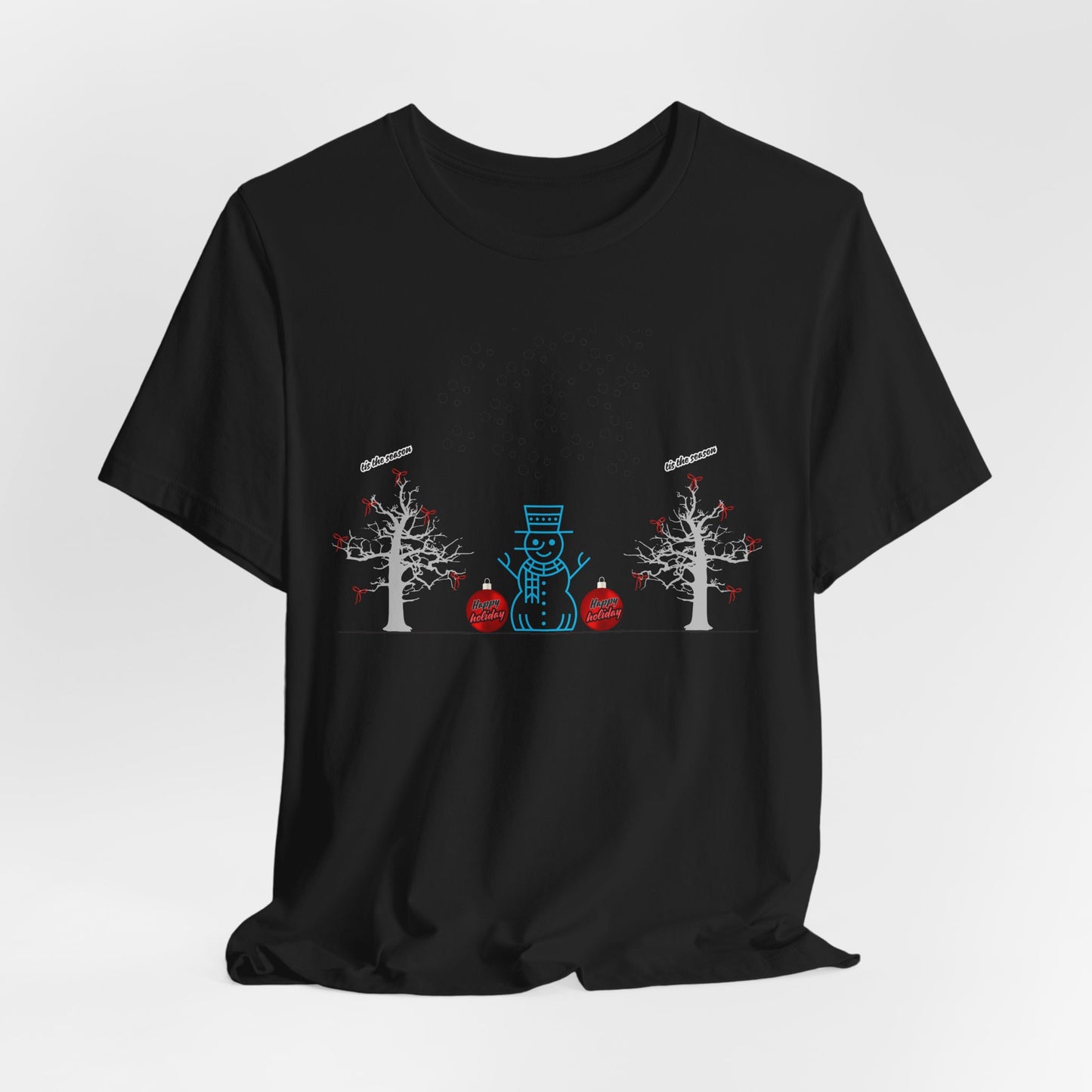The Crispness of Cool Snow Season  Unisex Jersey Short Sleeve Tee